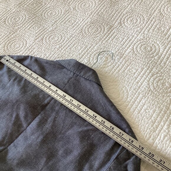 J.Crew Ludlow Slim-Fit Men’s Blazer Size 42R Baird McNutt Linen Blend Gray - Picture 10 of 13